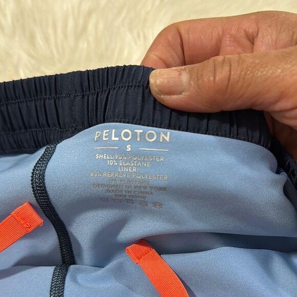 Peloton Men's Navy Running Shorts Size S - Picture 6 of 8